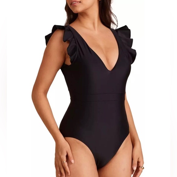 summersalt Other - Summersalt Women's The Ruffle Backflip Swimsuit - Size 10 Large Tall